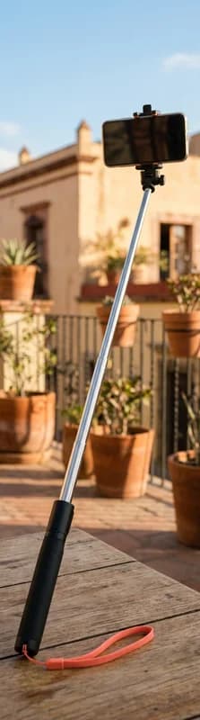 AliExpress tripiés y selfie sticks